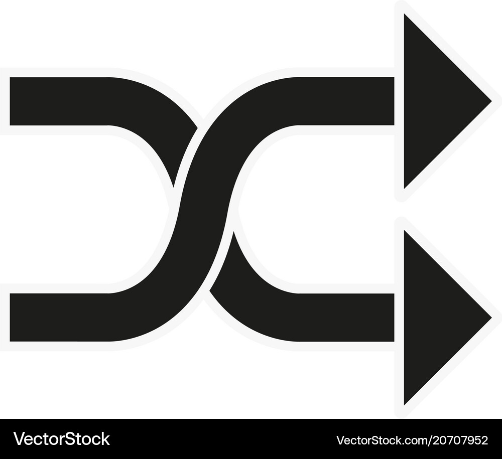 Arrow icon stock Royalty Free Vector Image - VectorStock
