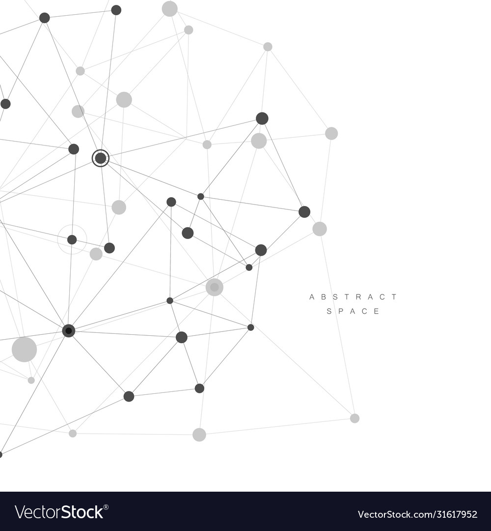 Verbindung Wissenschaft Molekül Hintergrund Vector Image Verbindung Wissenschaft Molekül Hintergrund