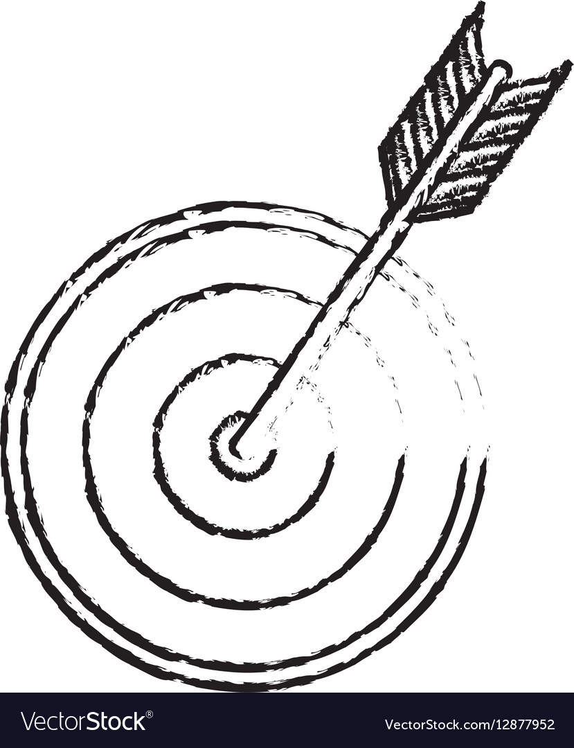Target dartboard symbol