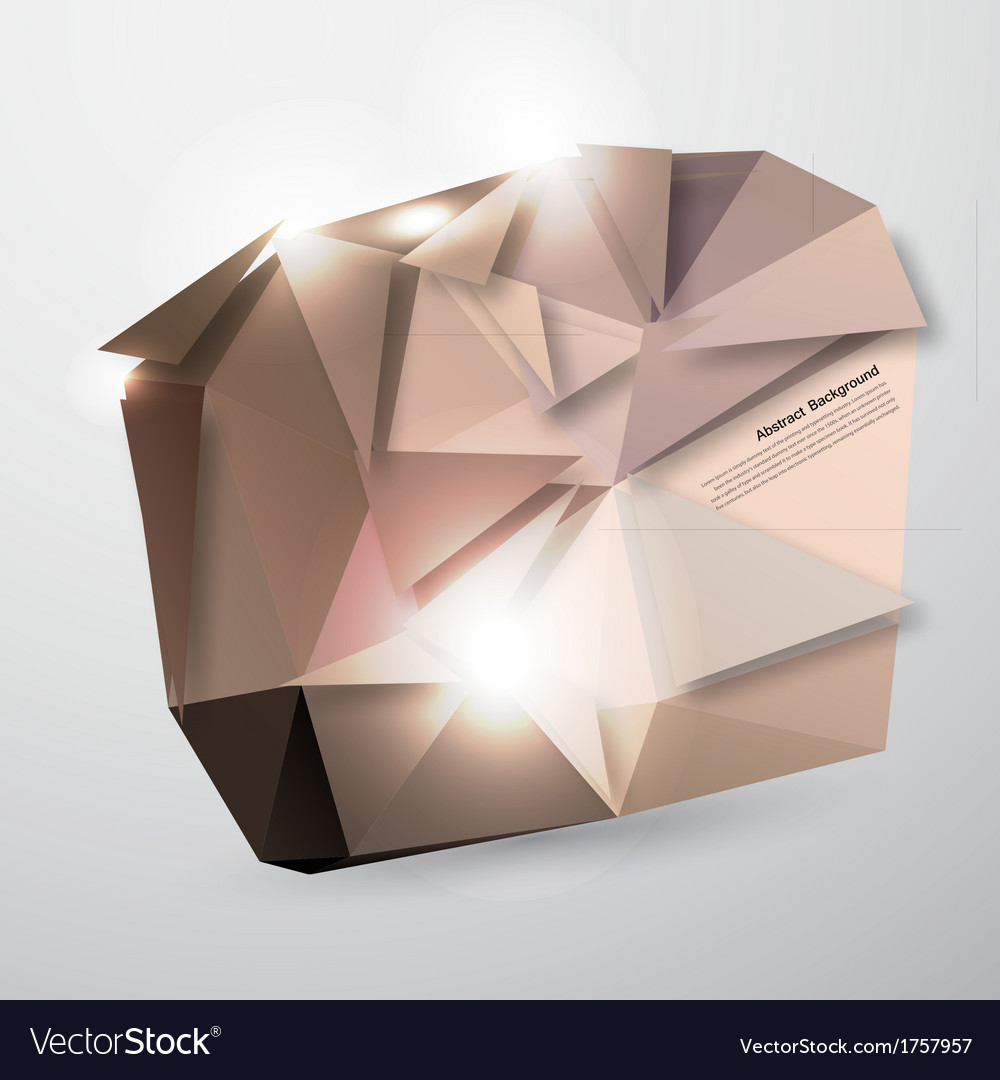 Abstract background polygonal pattern