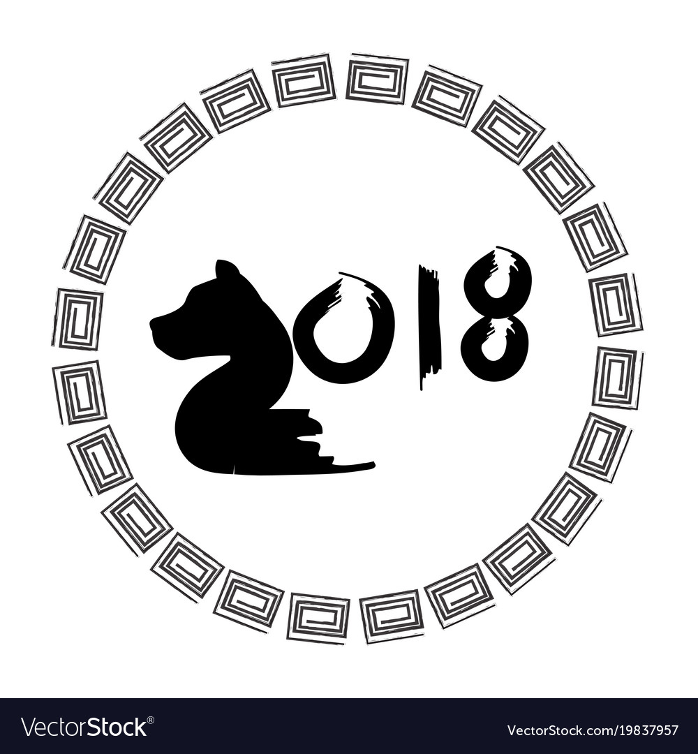 Chinese new year label