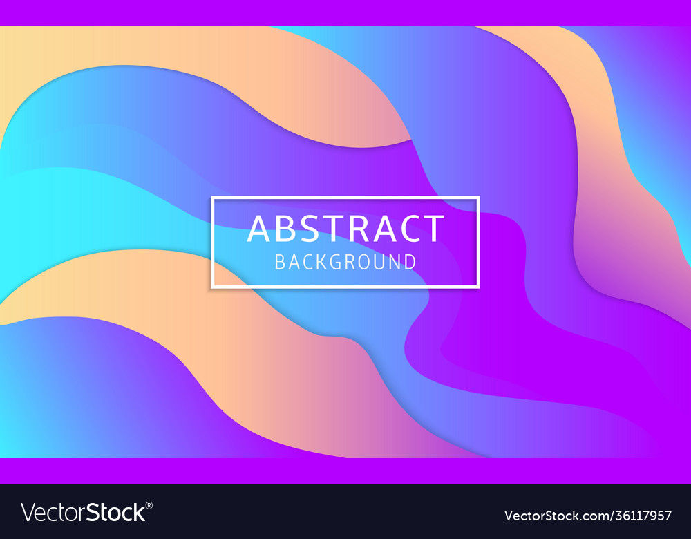 Color gradient background design abstract vector image Color gradient background design abstract