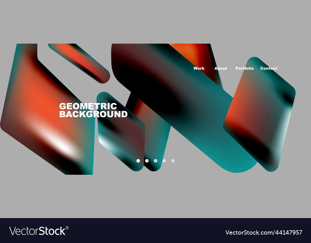 Tech minimal geometric wallpaper creative Vector Image