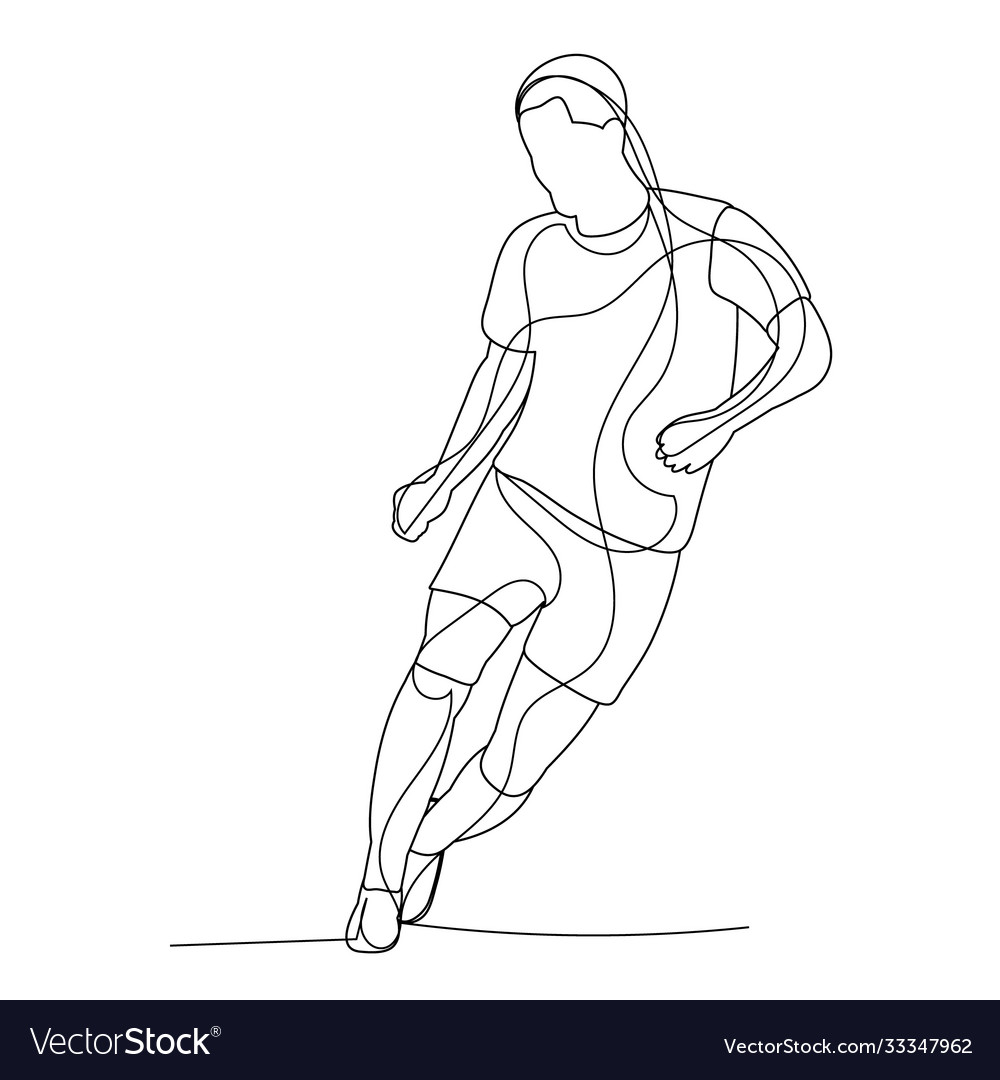 On a white background single continuous line