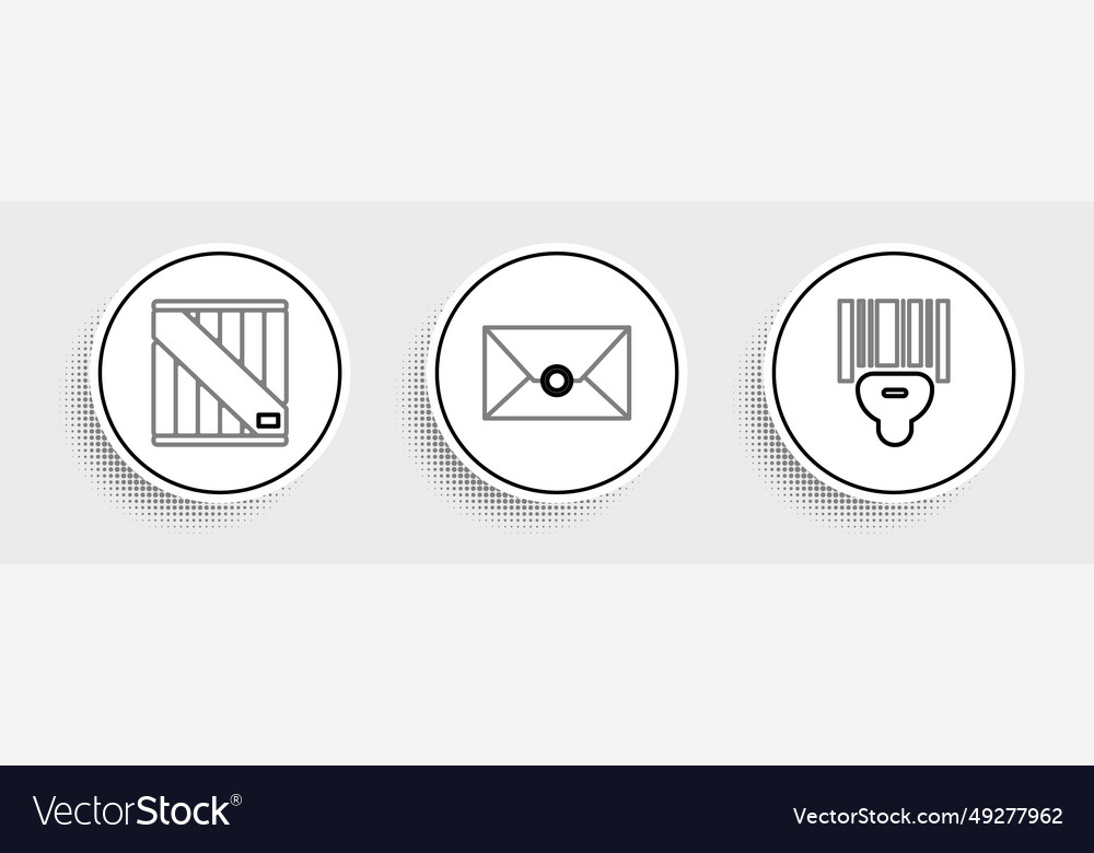 Set line scanner scanning bar code wooden box