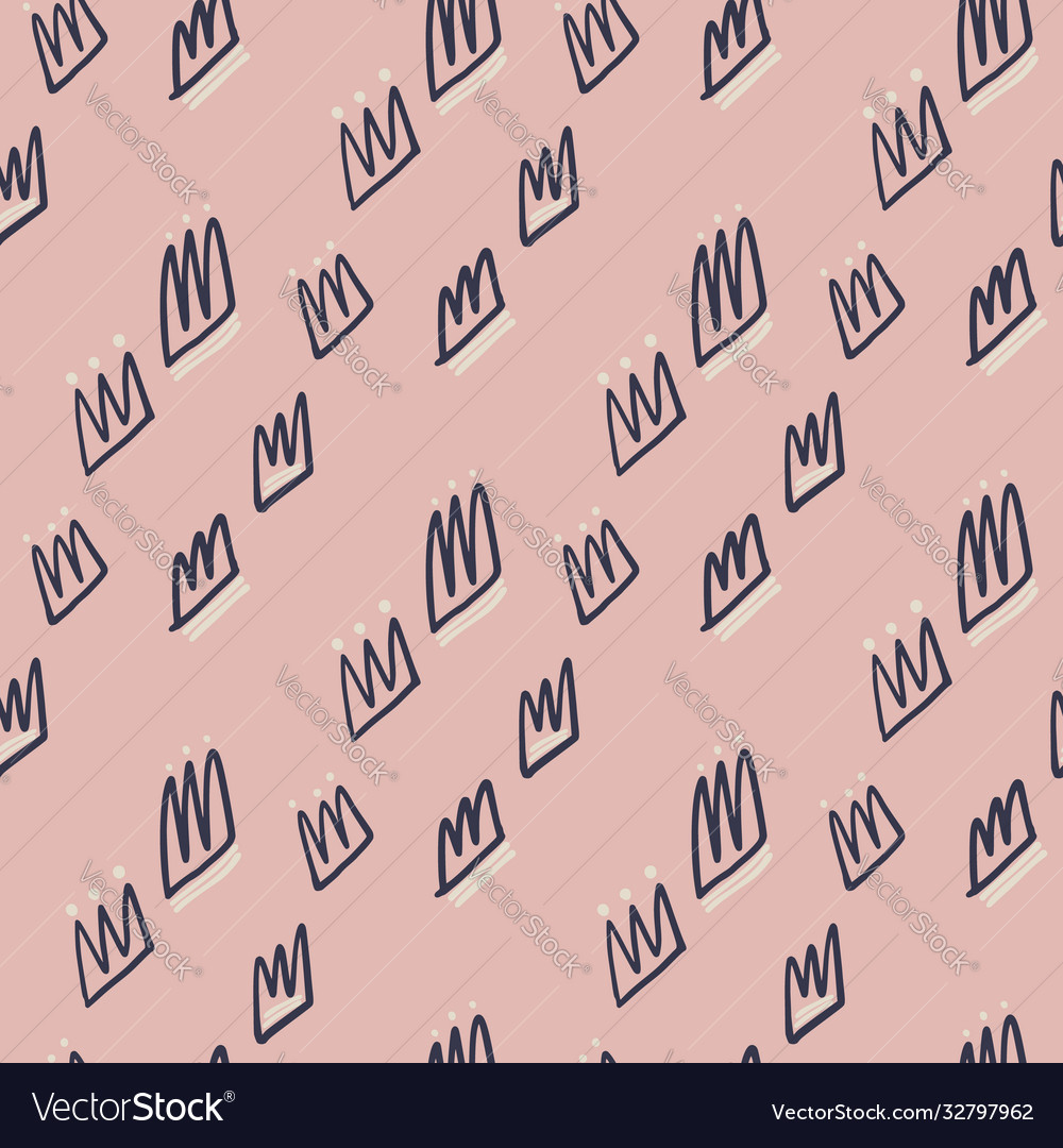 Simple minimalistic seamless pattern with navy vector image Simple minimalistic seamless pattern with navy