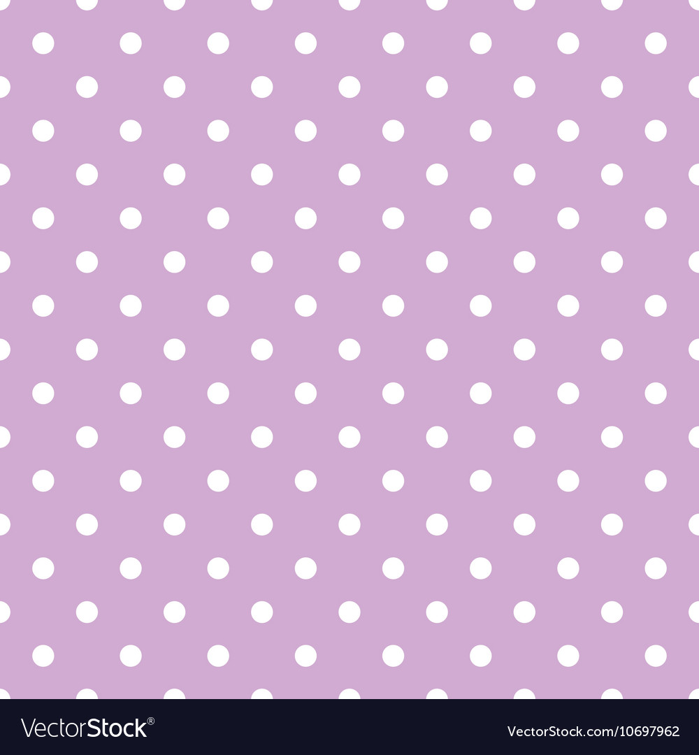 Violet Polka Dot Tile Pattern