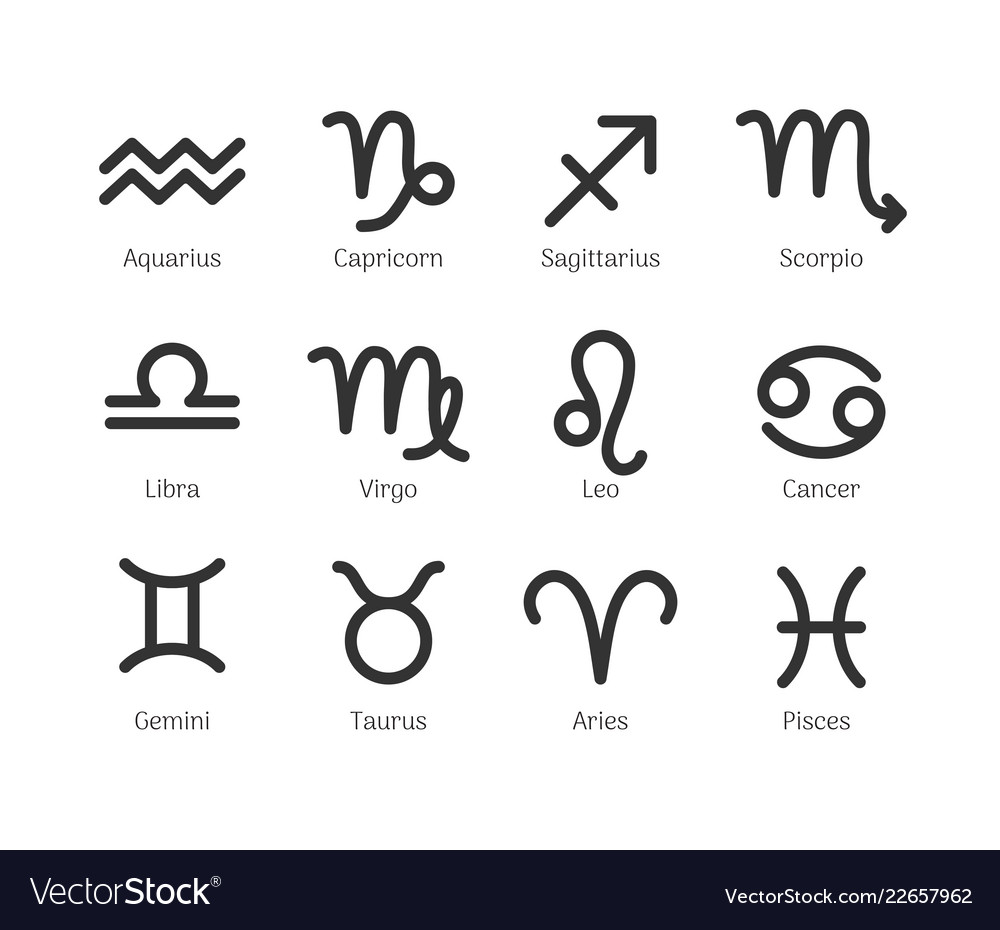 What Do The 12 Zodiac Signs Look Like - Reverasite