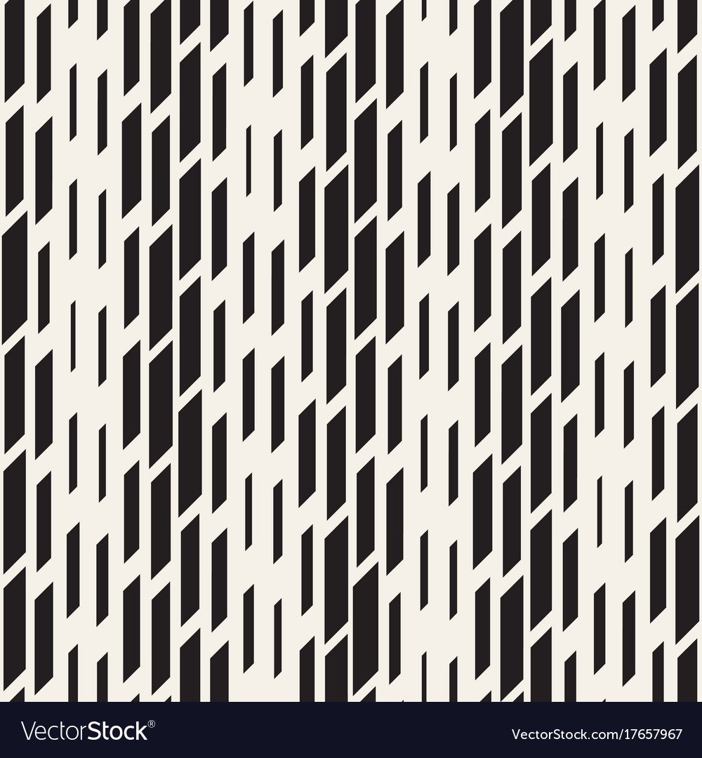 Black and white irregular dashed lines pattern