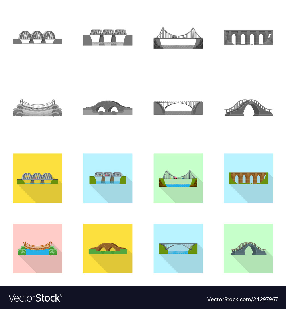 Design of connection and icon set vector image Design of connection and icon set