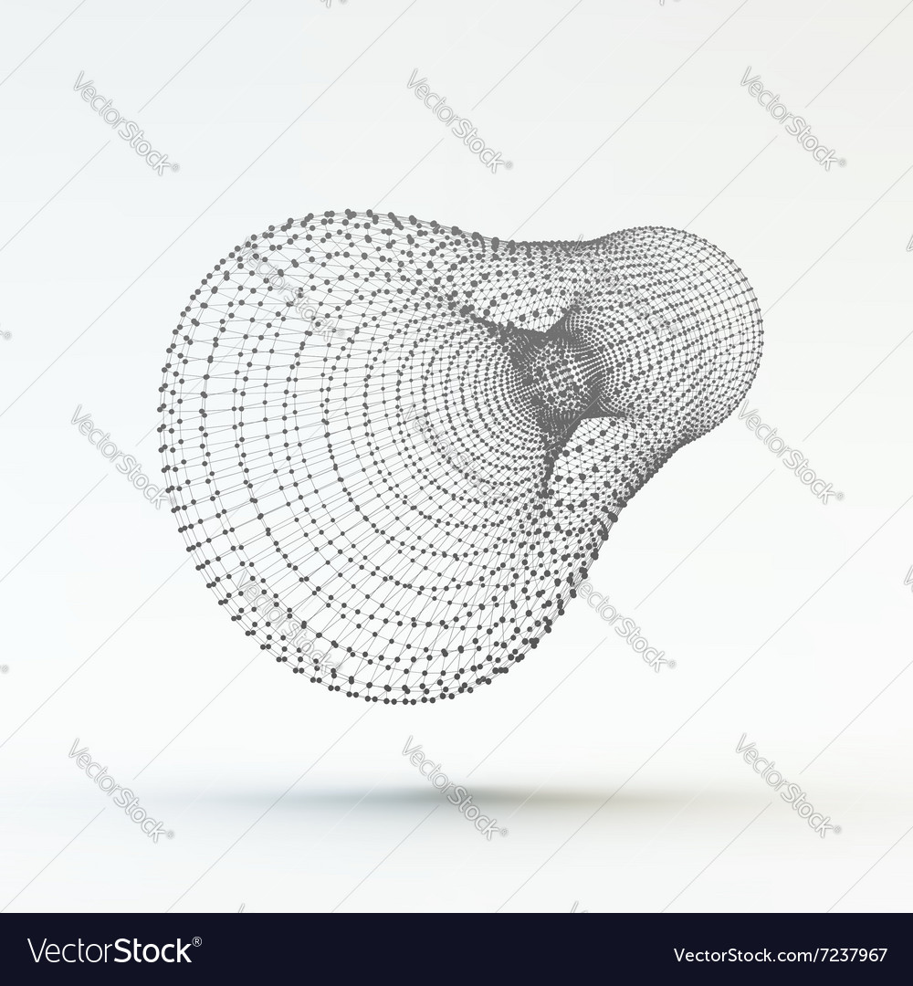 Lattice geometric polygonal element