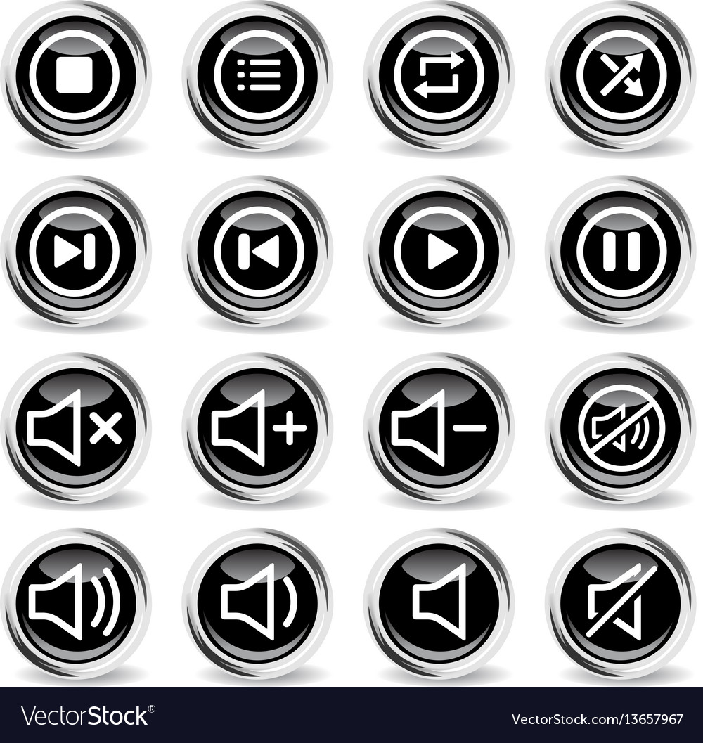 Media player icons