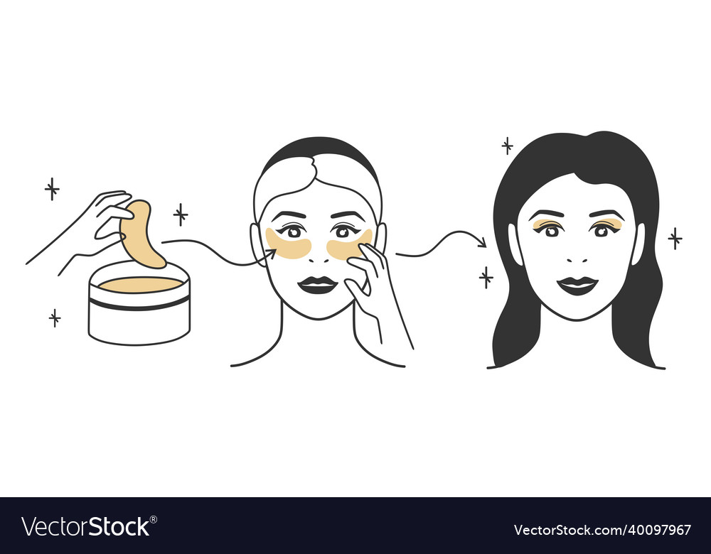 Patches for the face options and order of use Vector Image Patches for the face options and order of use