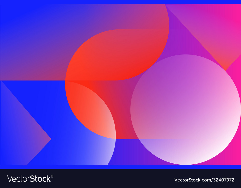 Abstract colored background from triangles Vector Image Abstract colored background from triangles