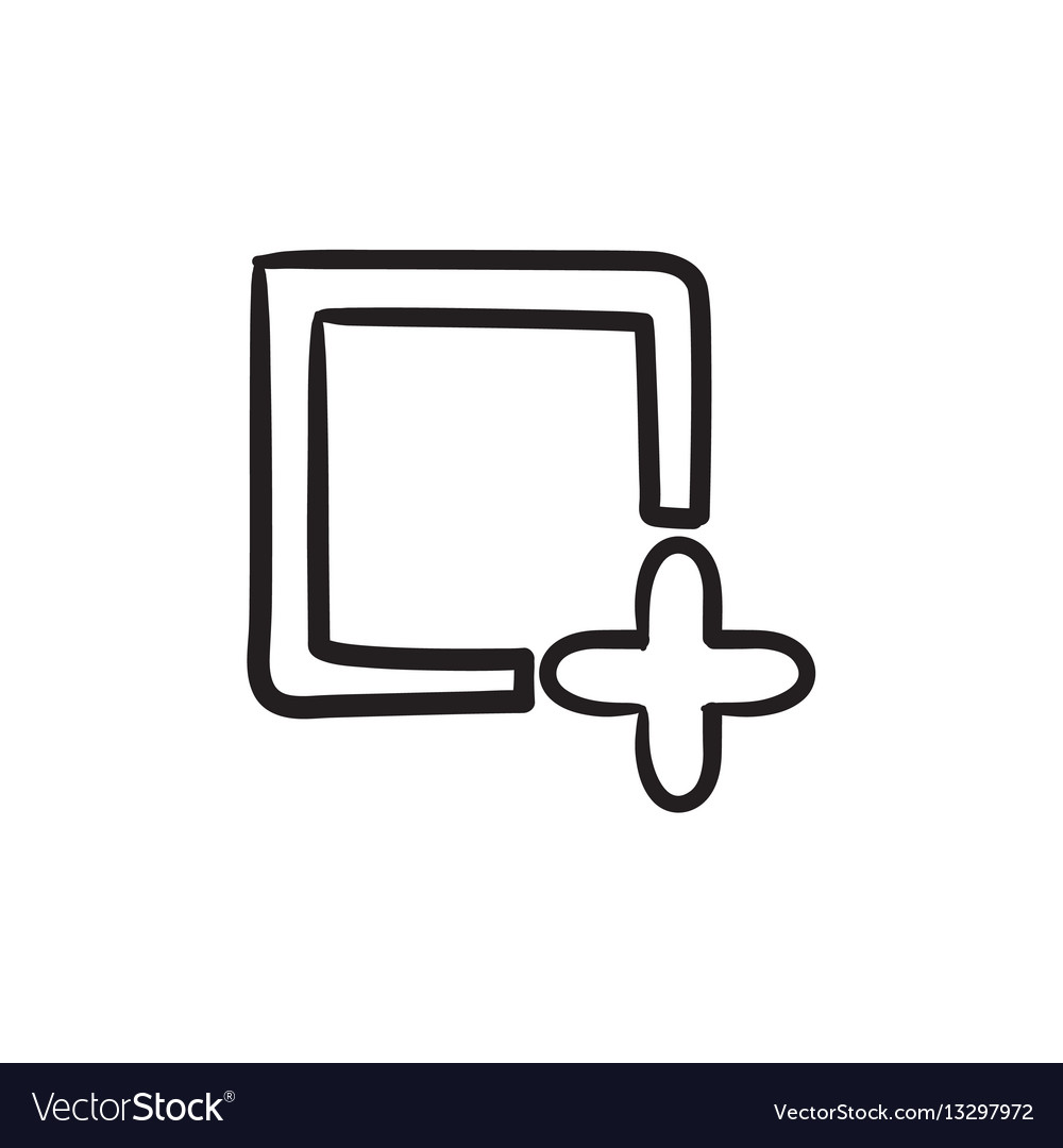 Add file sketch icon