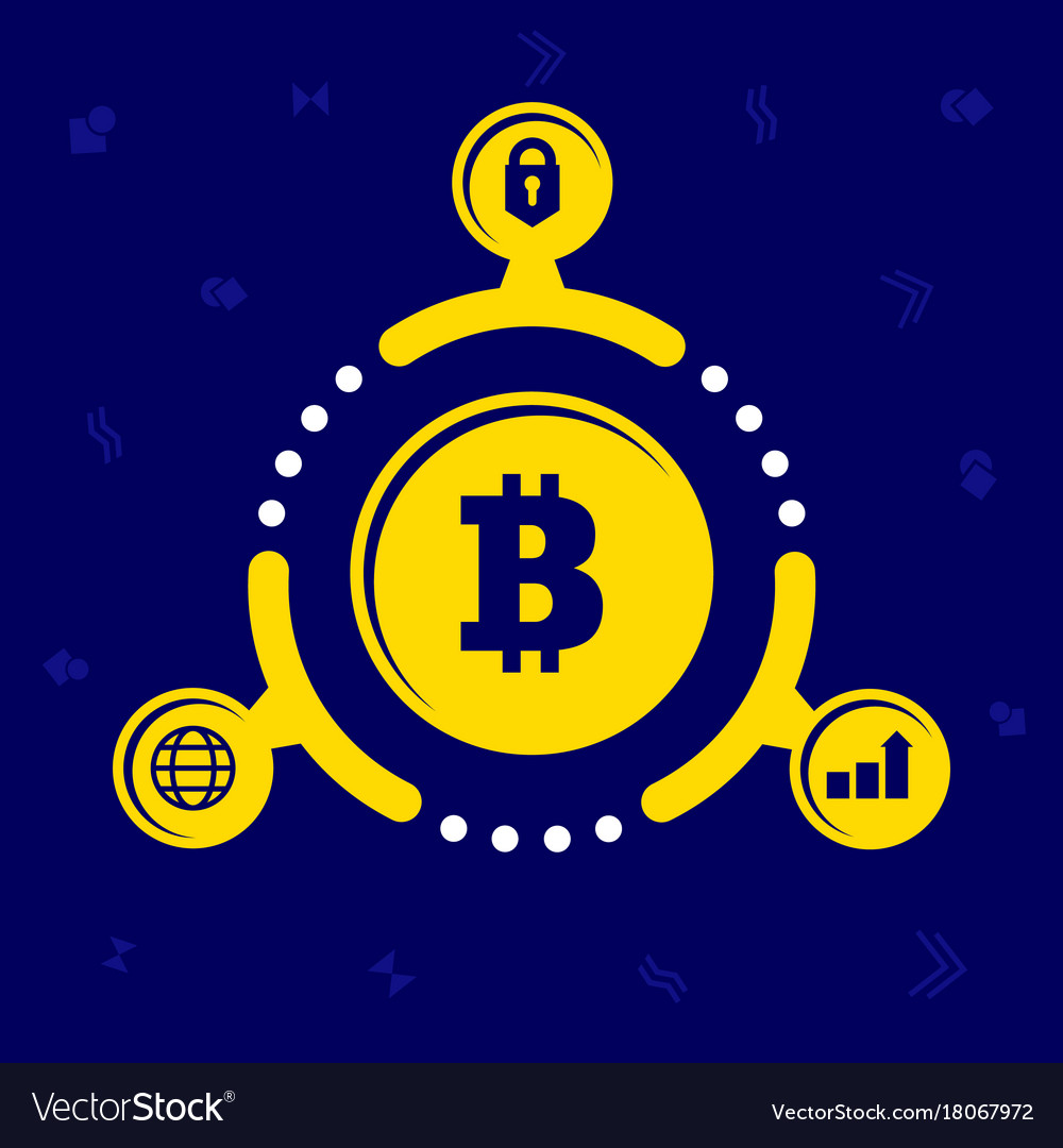 Advantages Of Cryptocurrency Royalty Free Vector Image