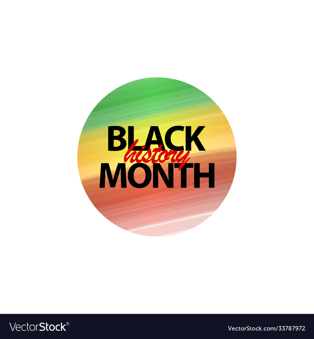 Black history month celebration template design