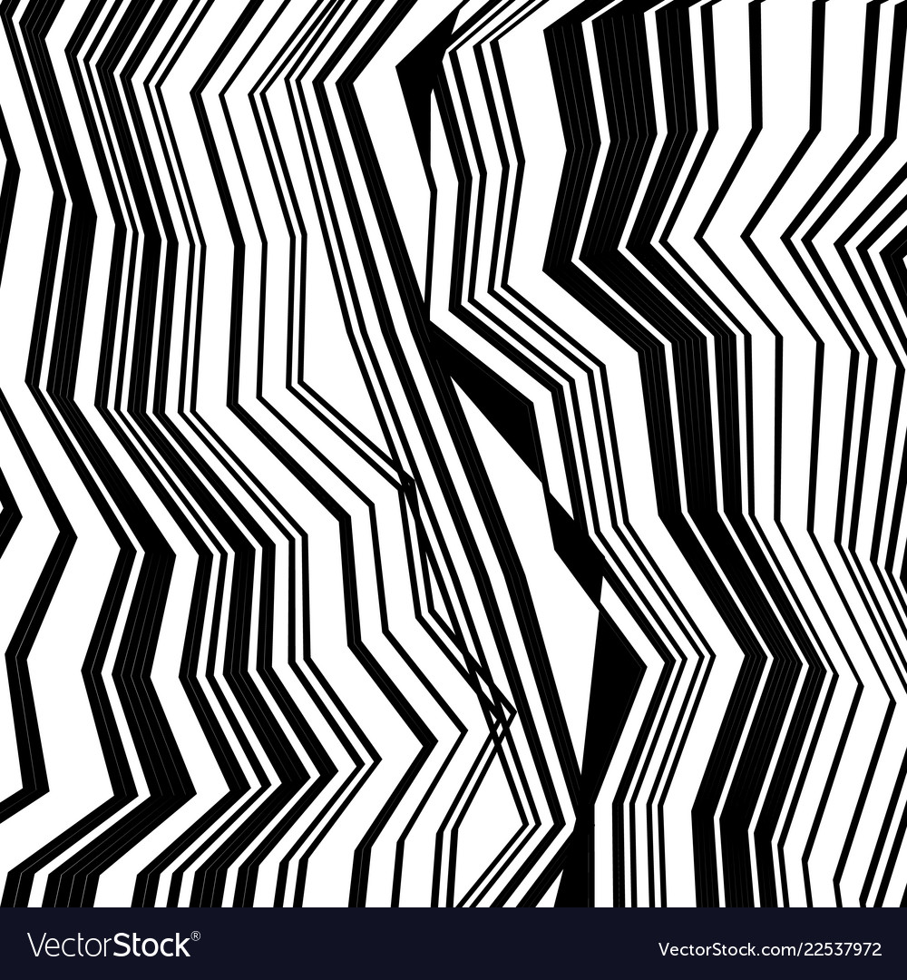 Black zigzag pattern Vector Image Black zigzag pattern