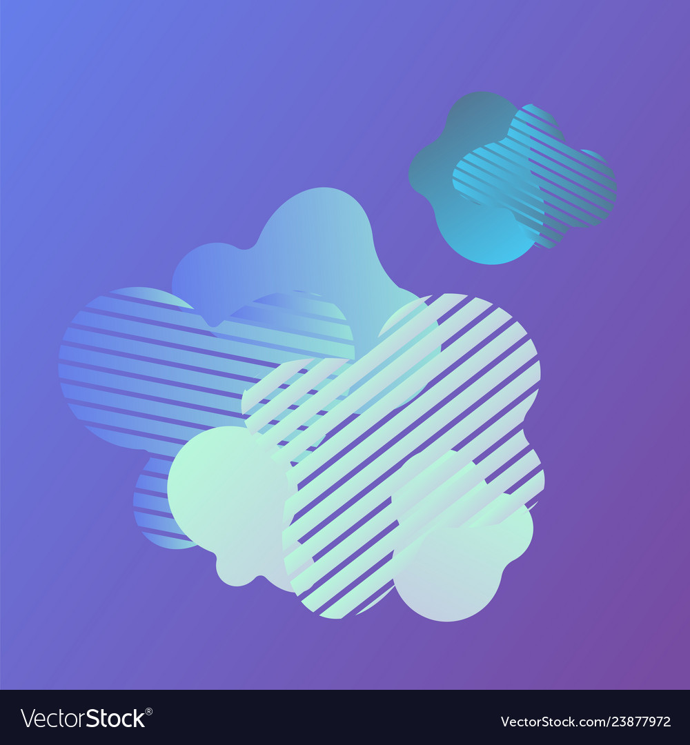 Blue gradient background with color abstract