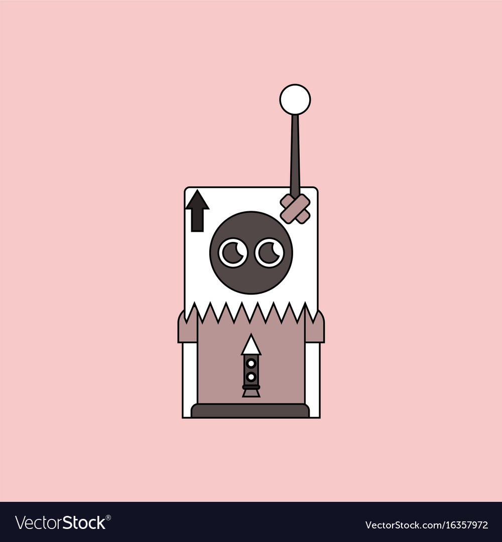 Flat icon design collection space remote control