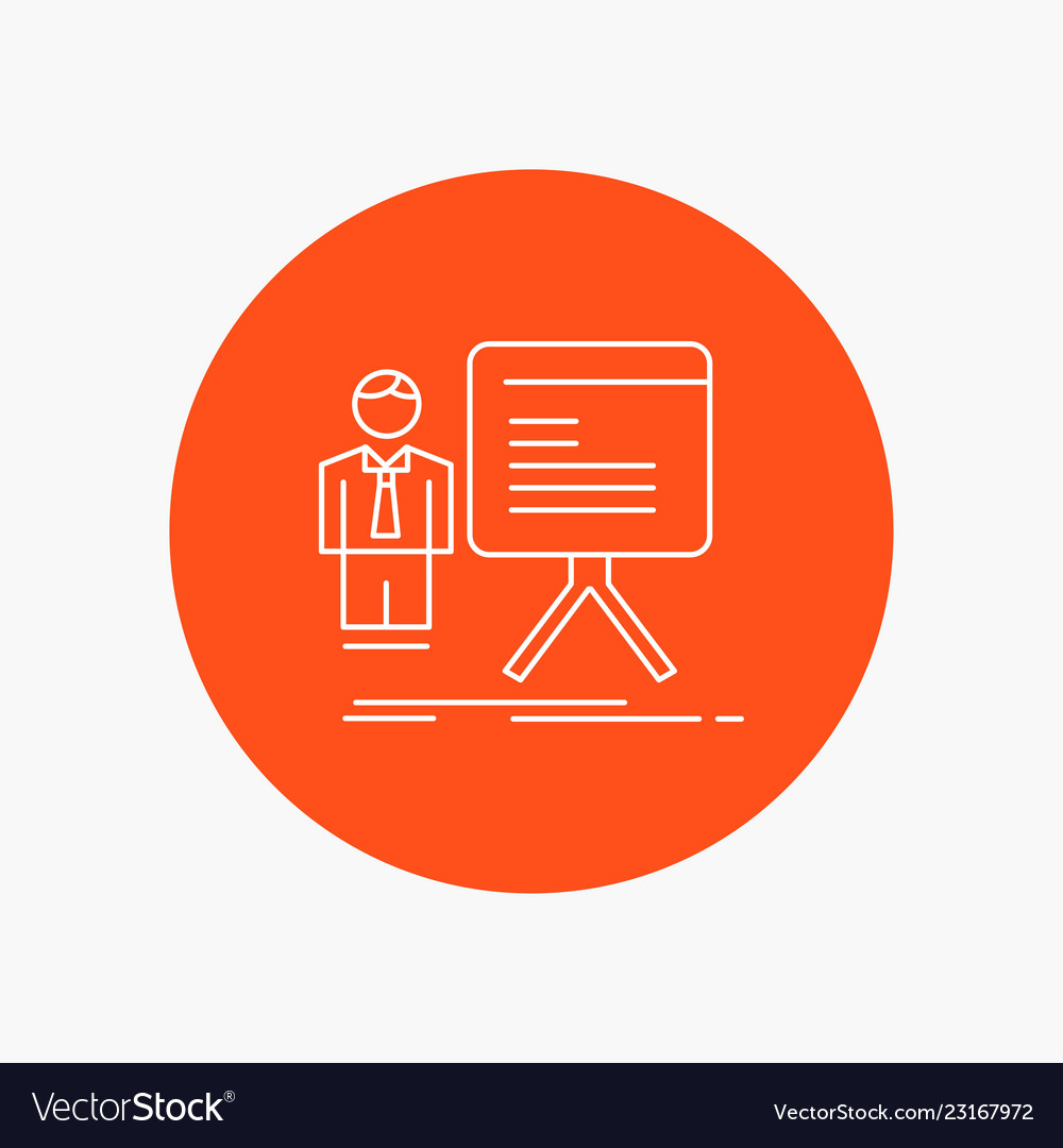 Presentation businessman chart graph progress