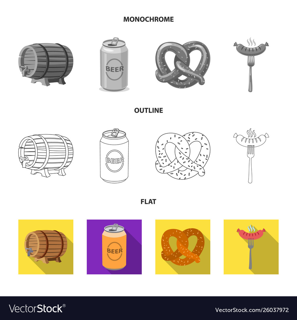 Pub and bar icon set