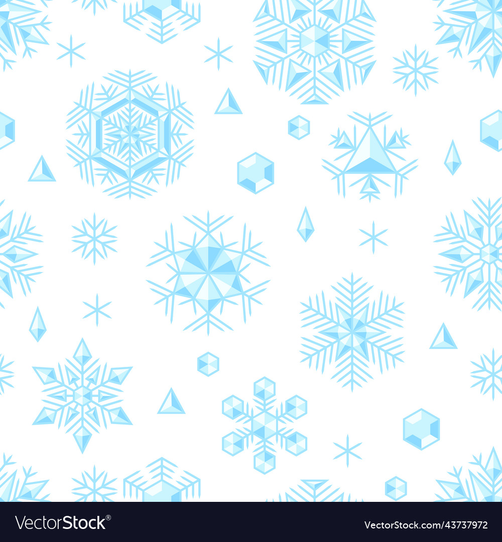 Winter Snowflake Pattern