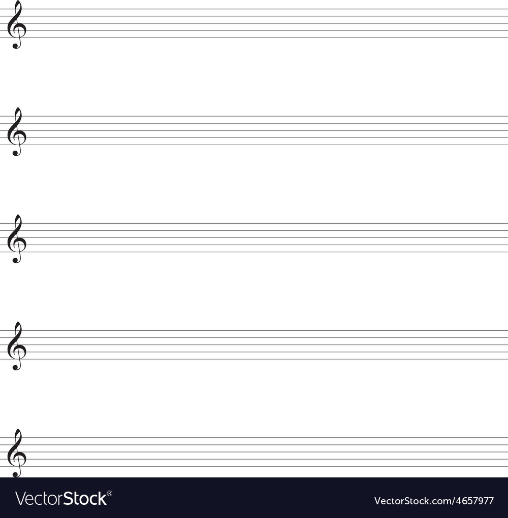 blank sheet music