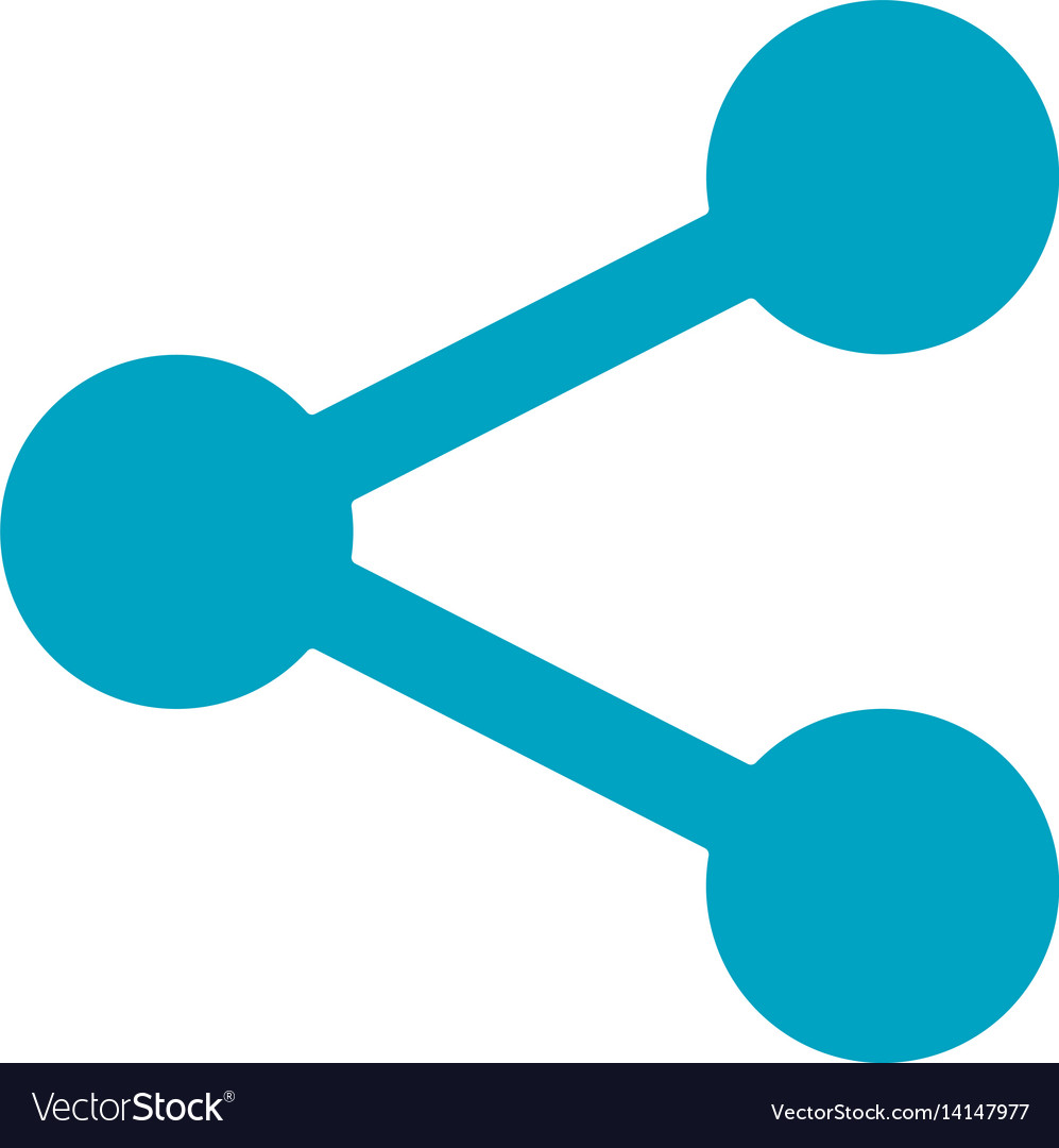 Business networking share link icon