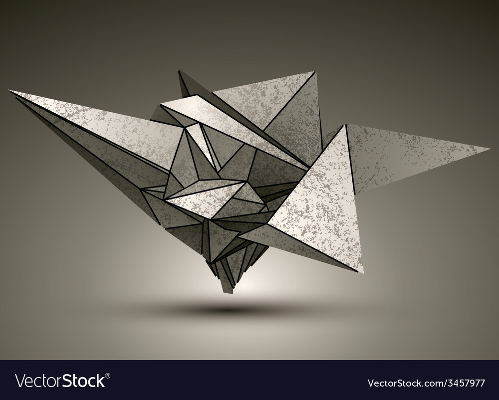 Deformed dimensional sharp grayscale object 3d