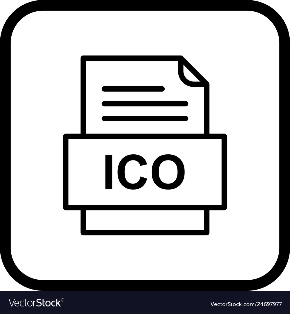 Ico file document icon