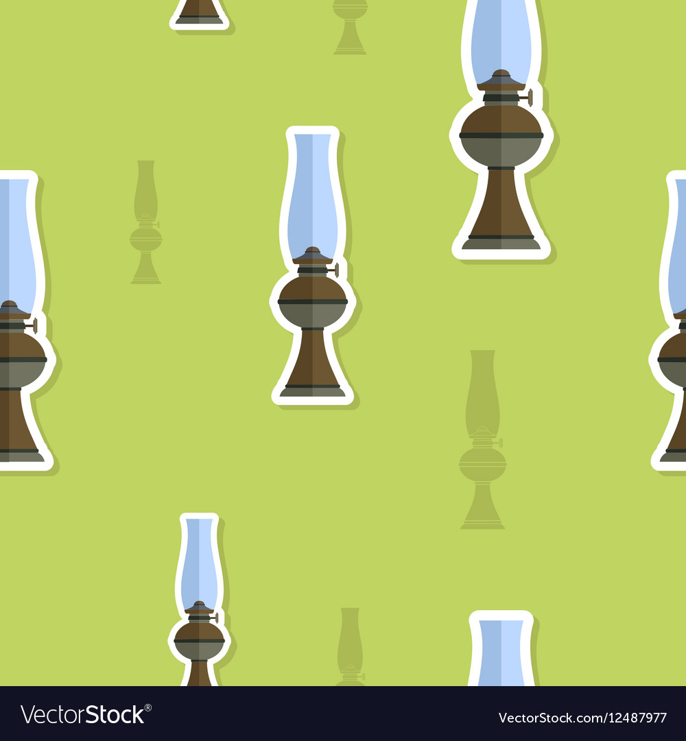 Seamless pattern with lanterns