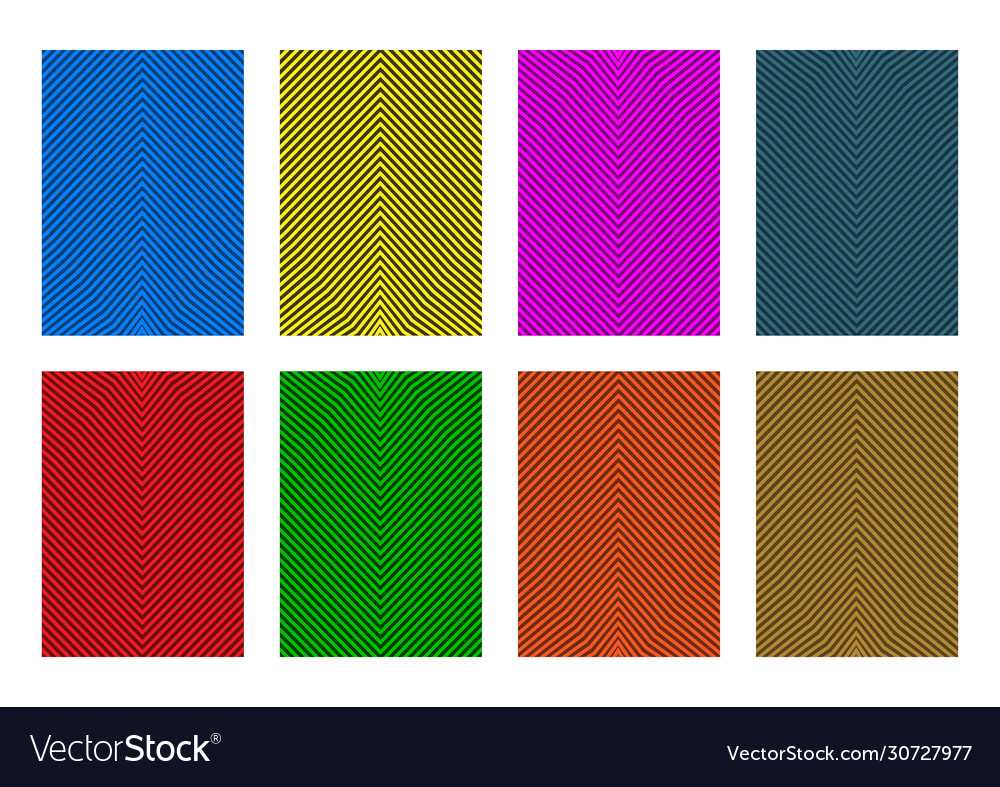 Set abstract background design templates Vector Image Set abstract background design templates