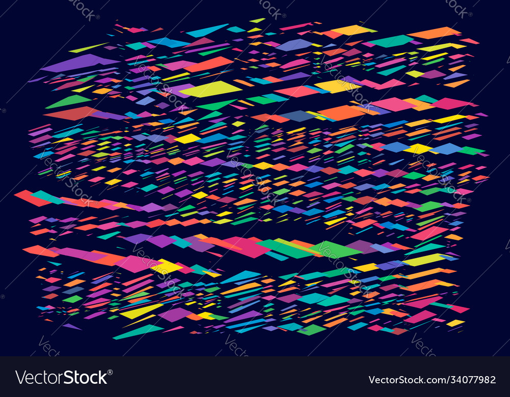 Abstract art - random geometry shapes generative vector image Abstract art - random geometry shapes generative