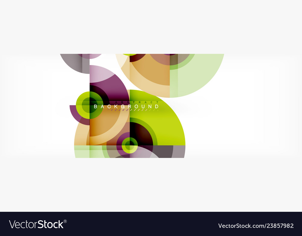 Abstract background circle design Vector Image Abstract background circle design