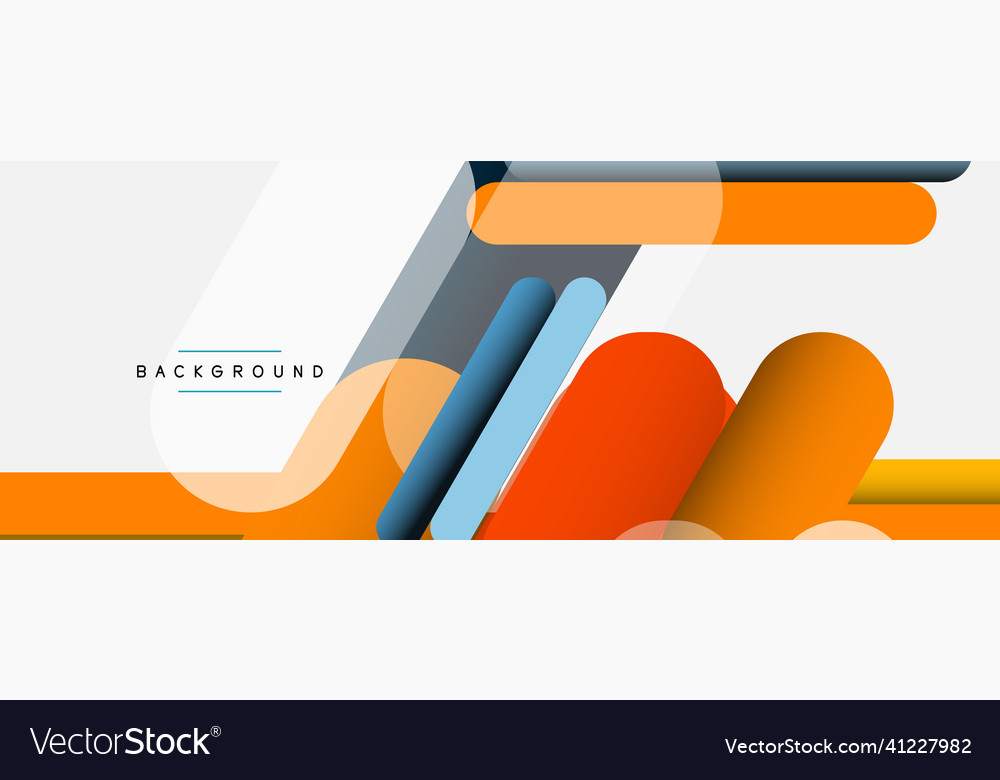 Abstract background round shapes lines Vector Image Abstract background round shapes lines