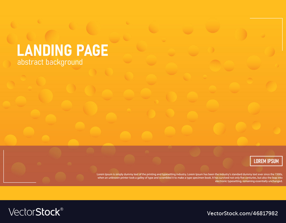 Abstract bubbles background with text line