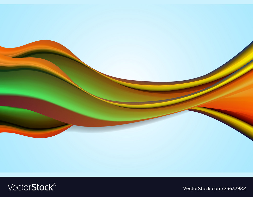 Abstract Color Flow Background