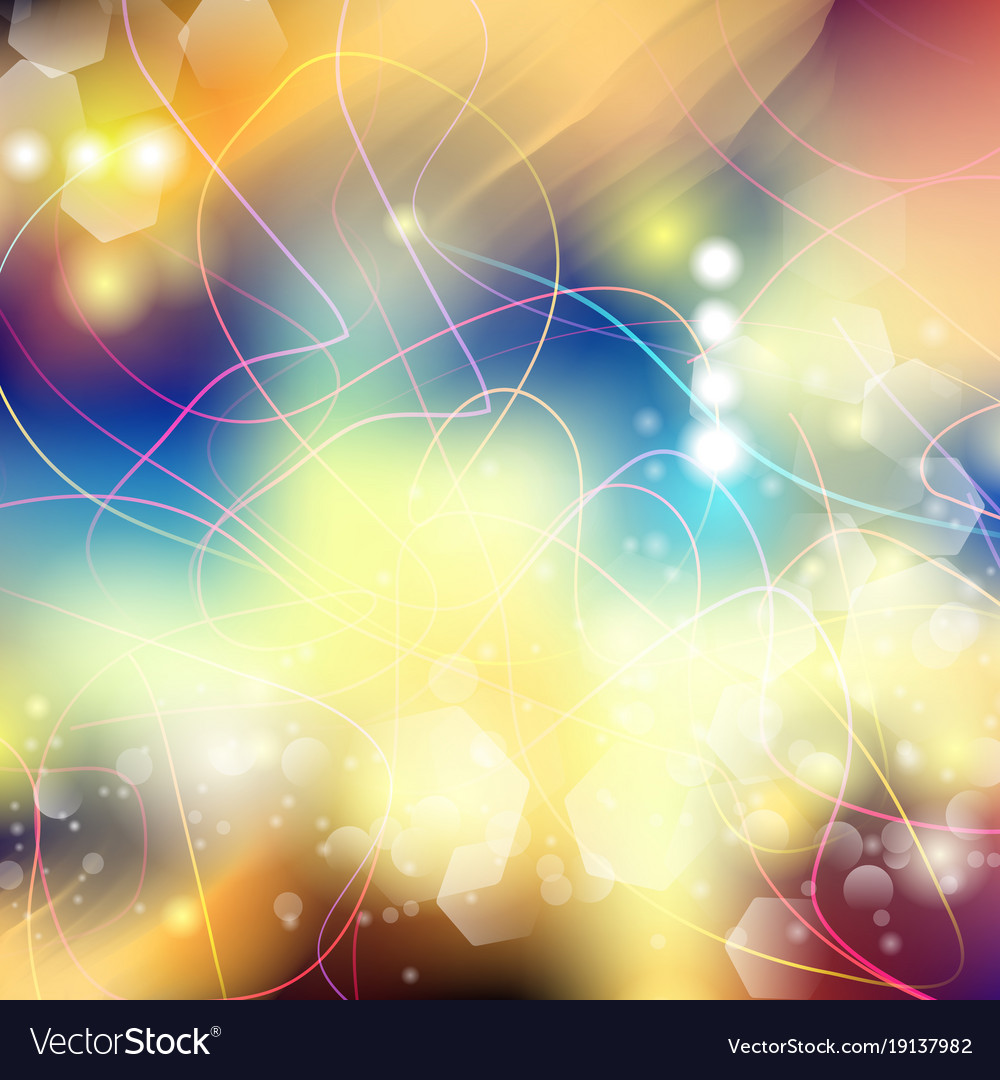 Abstract defocused bokeh lights background