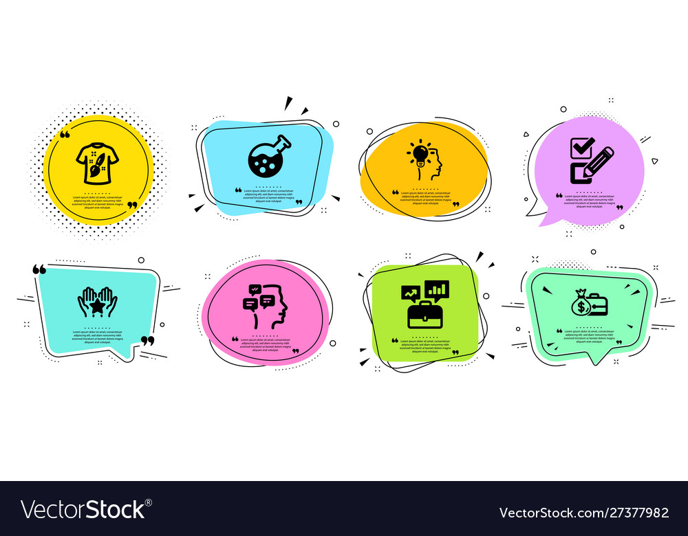 Checkbox business portfolio and messages icons Vector Image Checkbox business portfolio and messages icons