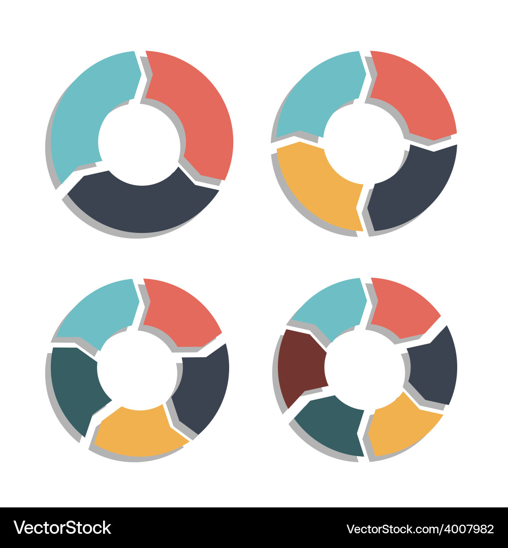 Circle arrows Royalty Free Vector Image - VectorStock