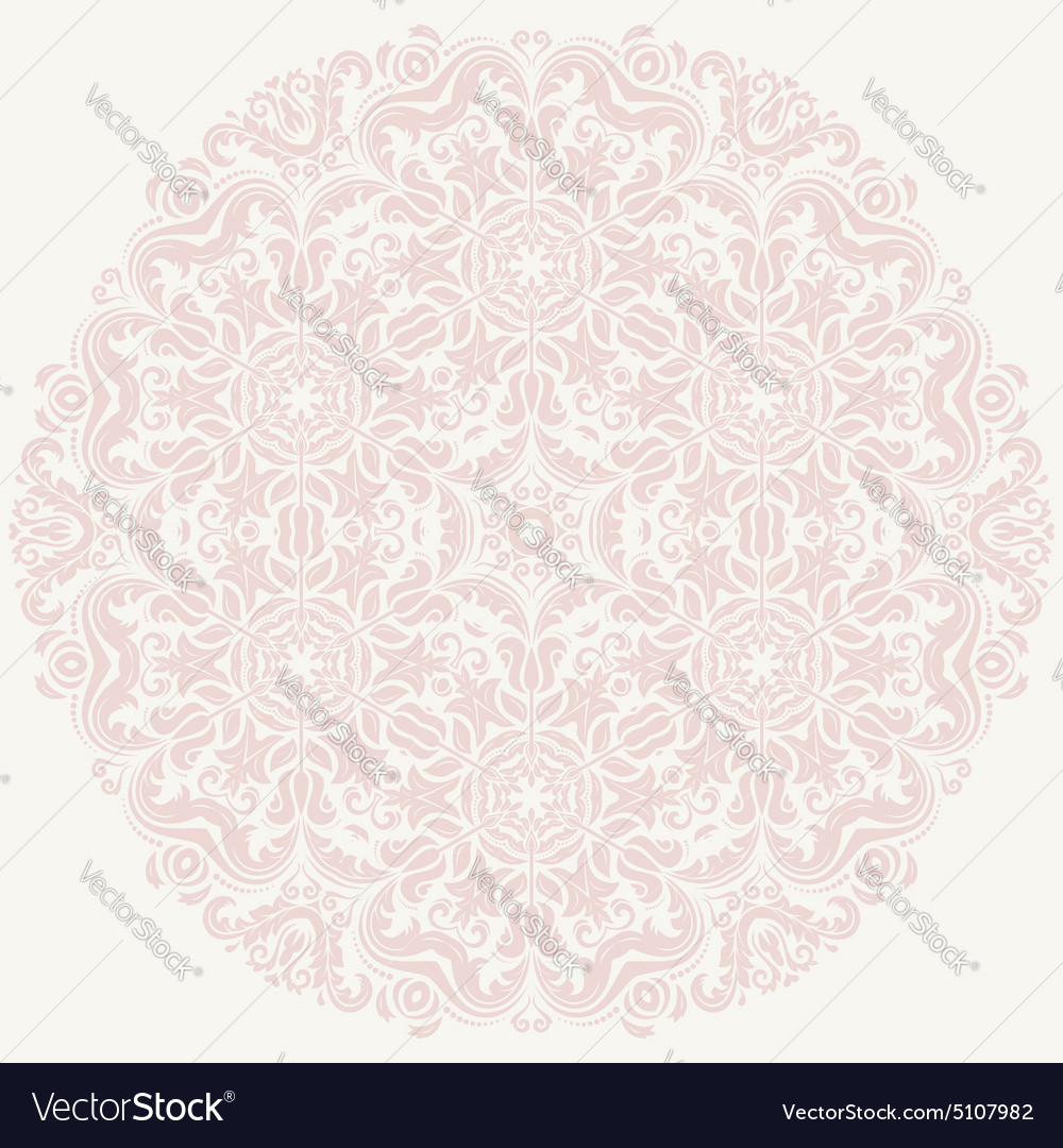 Damask orient pattern