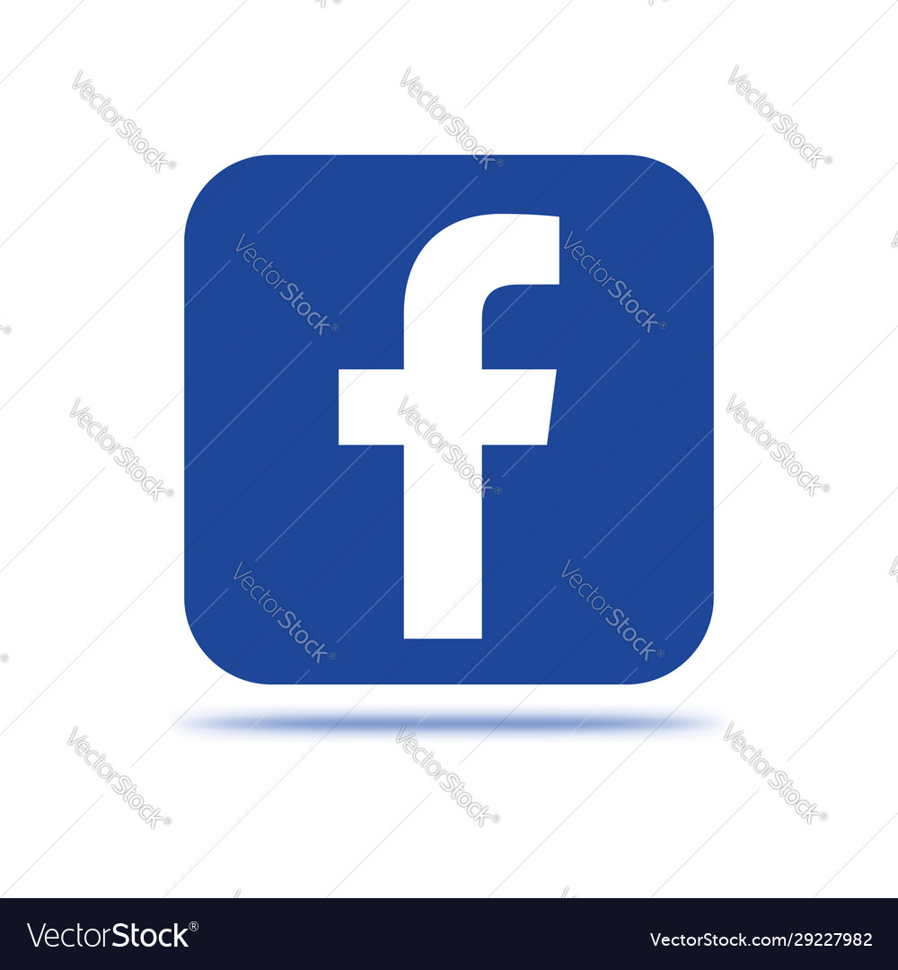 Facebook Logo Icon - Blue Square