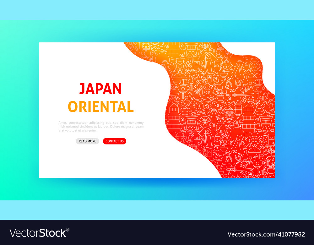 Japan landing page