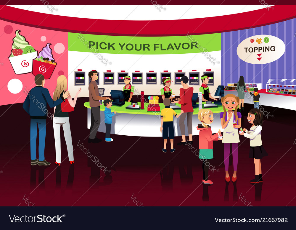 ice cream shop clipart