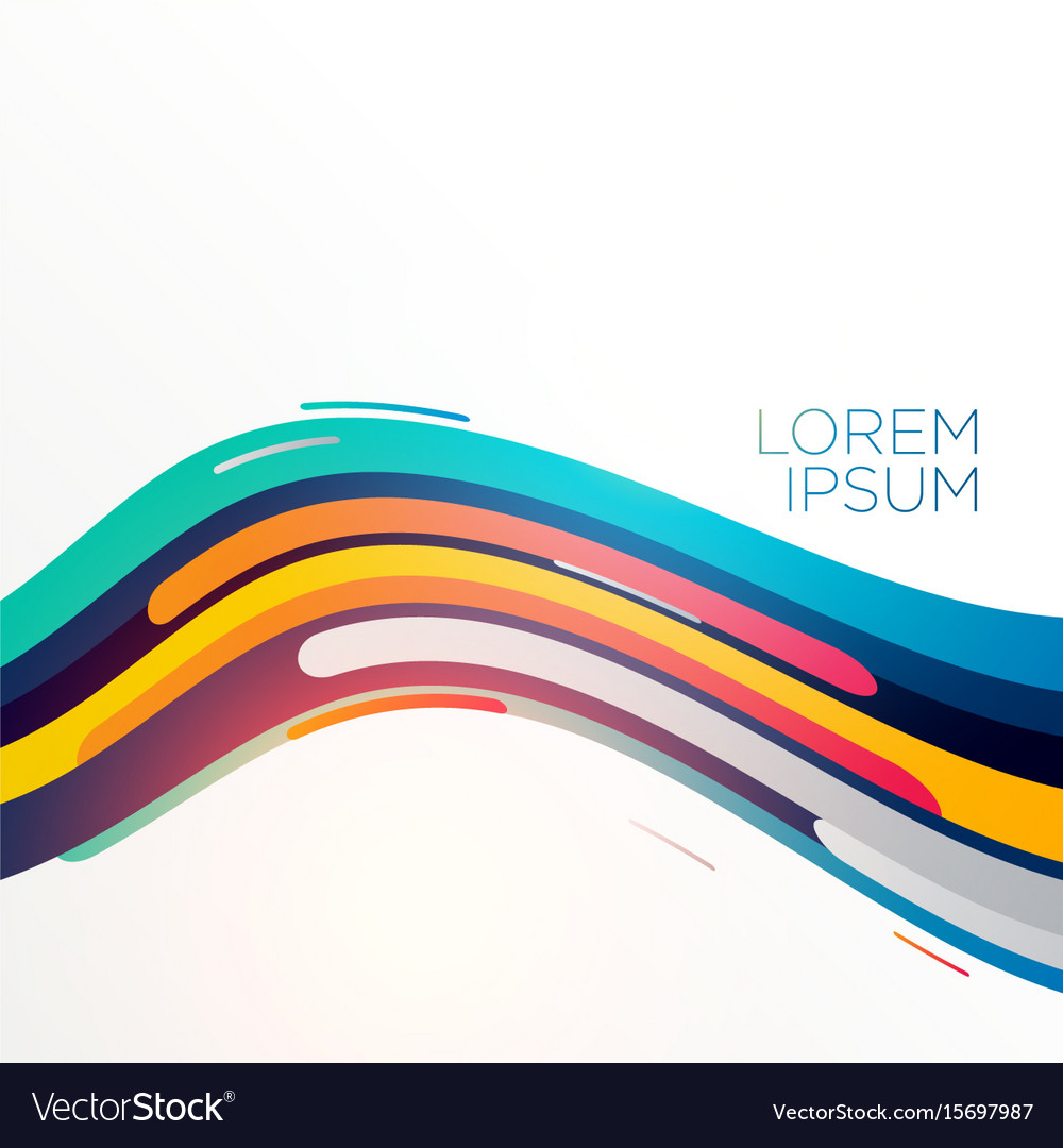 Abstract Wave Pattern Background
