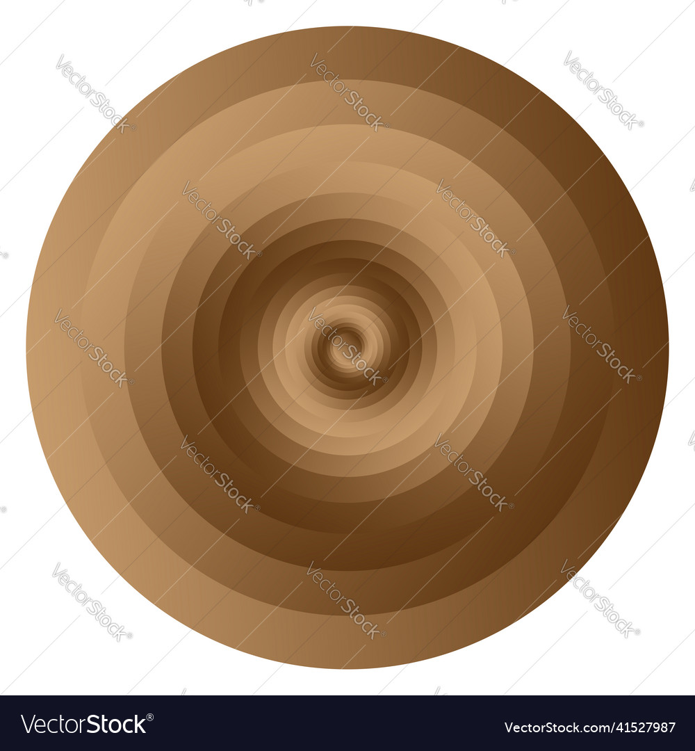 Geometric circle design shape with random shaded