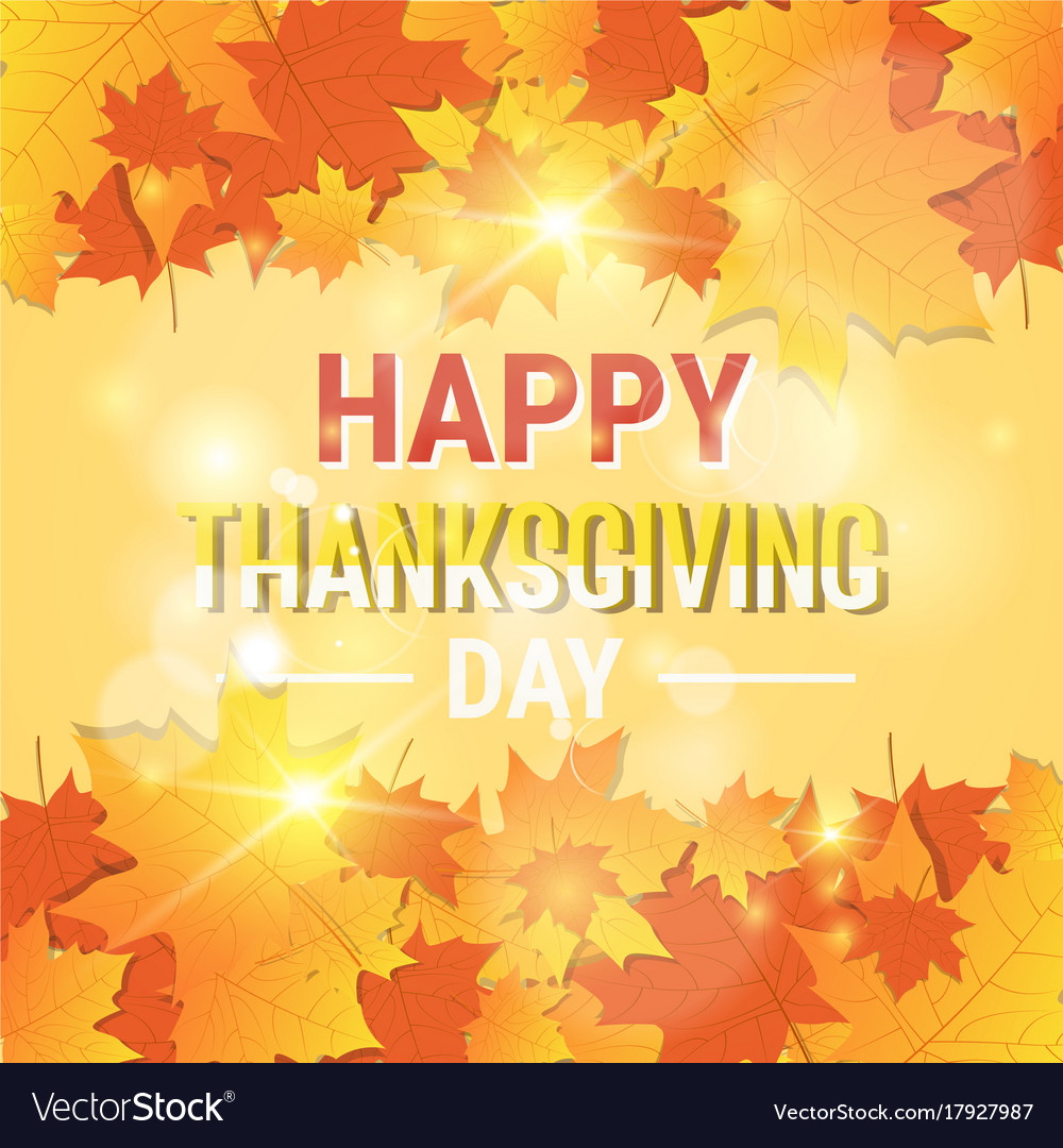 Happy thanksgiving day autumn traditional holiday