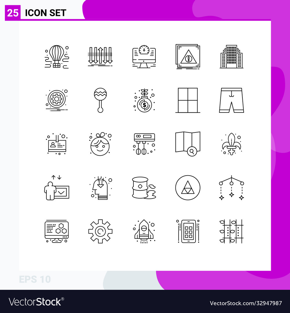 User interface pack 25 basic lines server