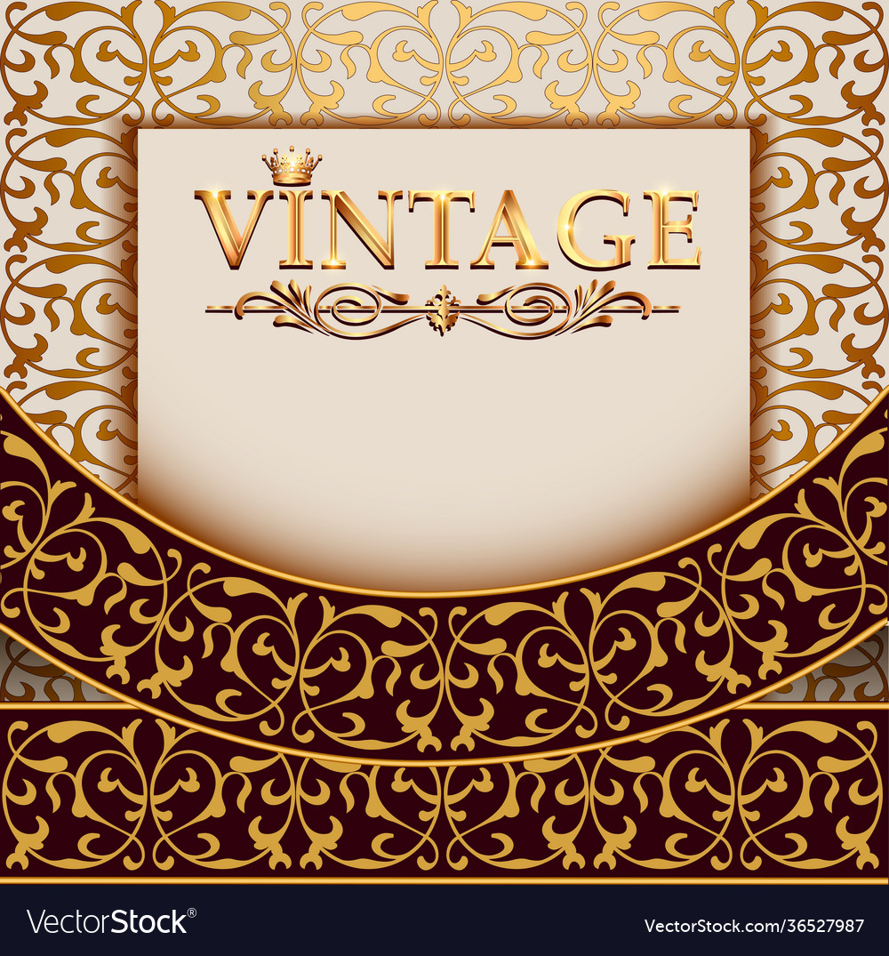 Vintage background elegant antiques victorian